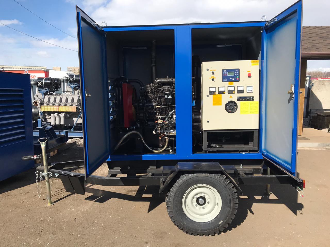 Дизельная электростанция АД 30 ММЗ | Дизель генератор 30 кВт Д-246 ...